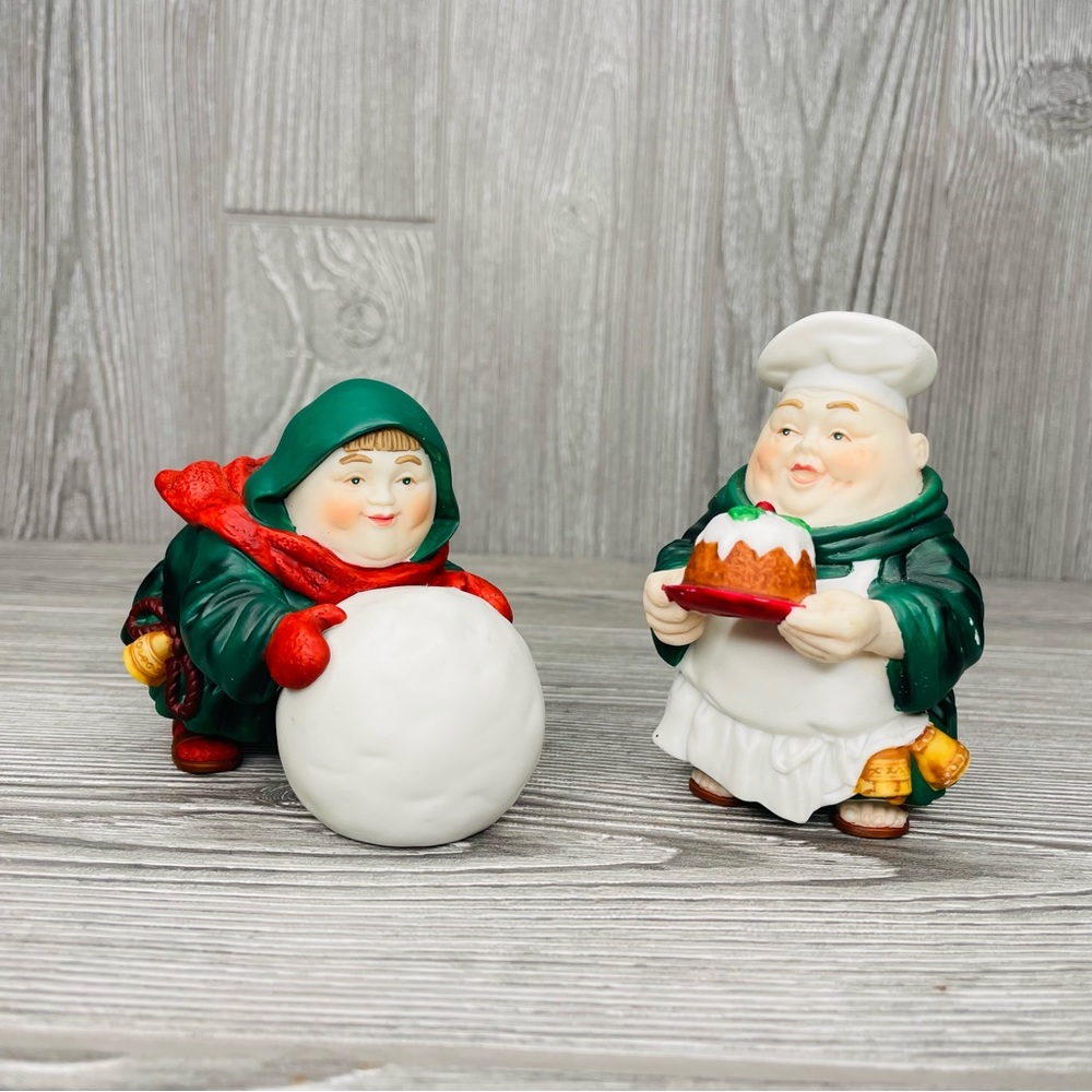 Department 56 Marry Makers Percival Puddingman Charming Sebastian Snowball Maker